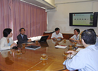 The delegation visits Faculty of Education